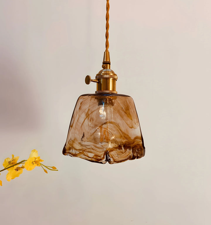 SERGIA GLASS PENDANT LIGHT