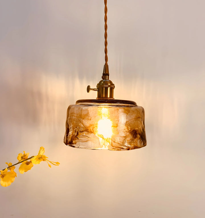 SERGIA GLASS PENDANT LIGHT