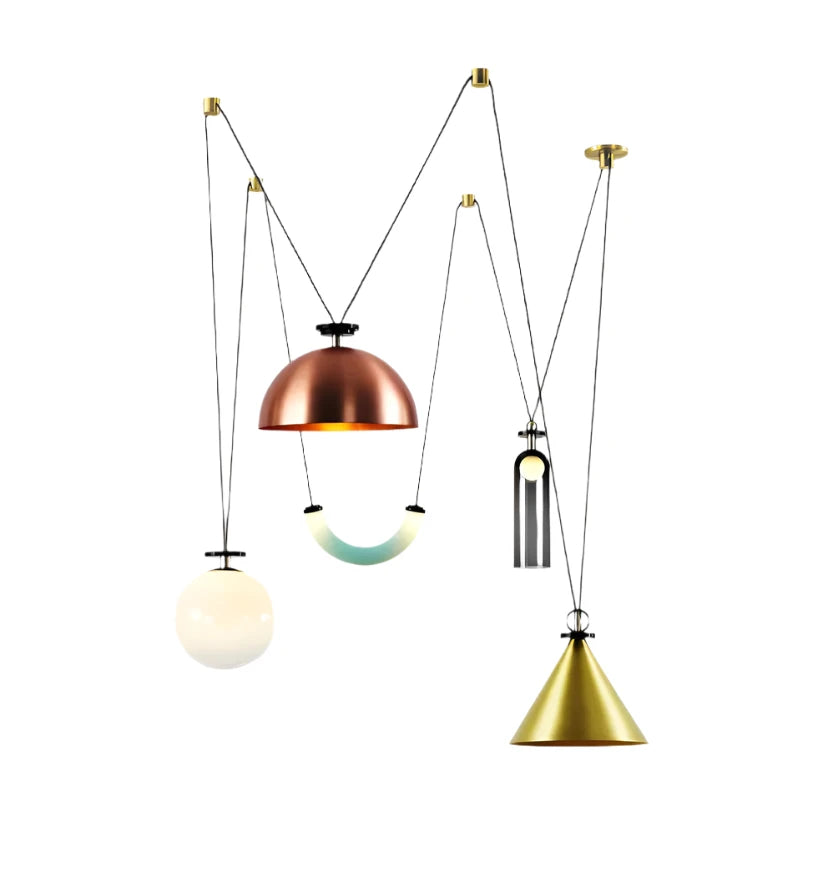Shape Up chandelier