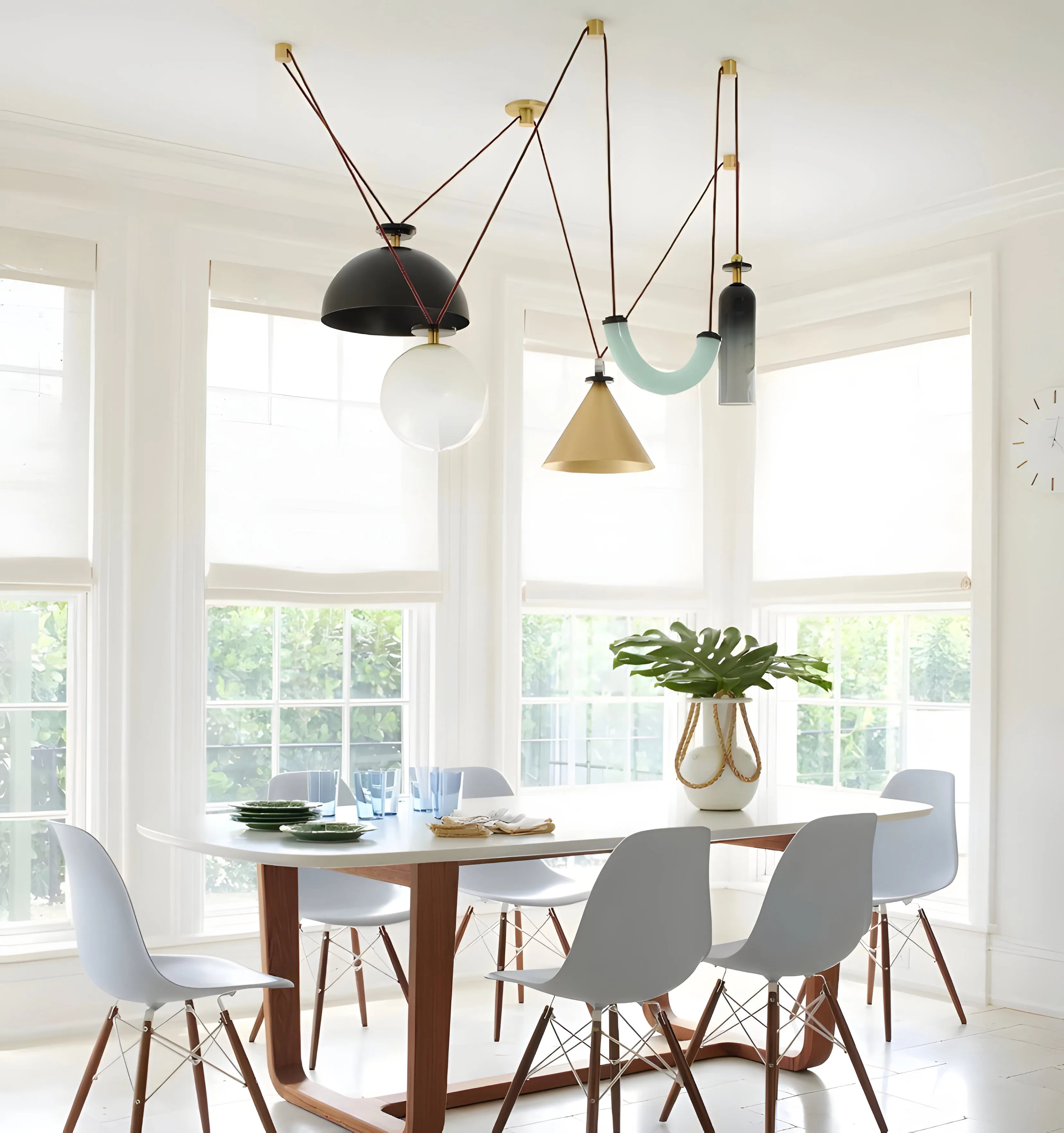 Shape Up chandelier