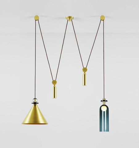 Shape Up chandelier