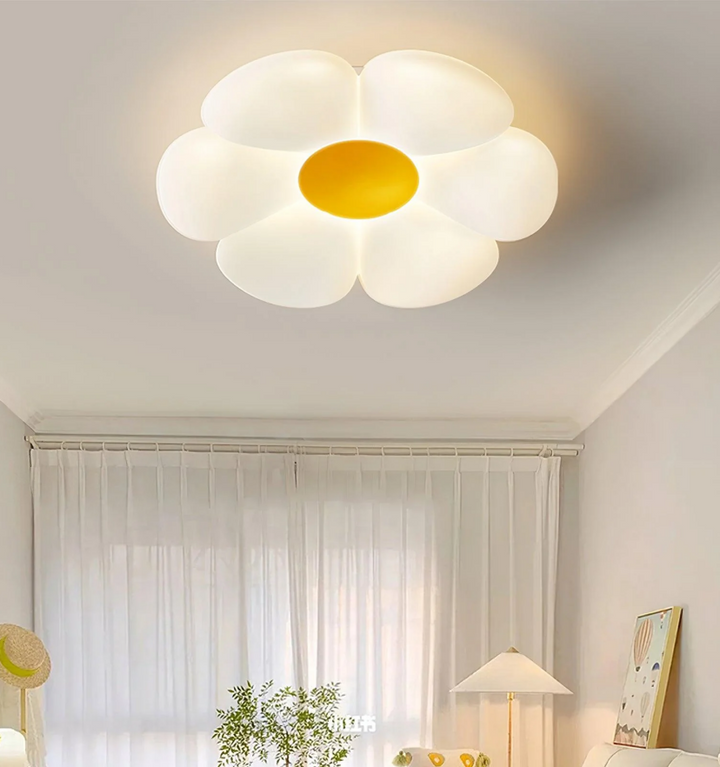 Six-leaf Flower Kids Room Ceiling Lamp