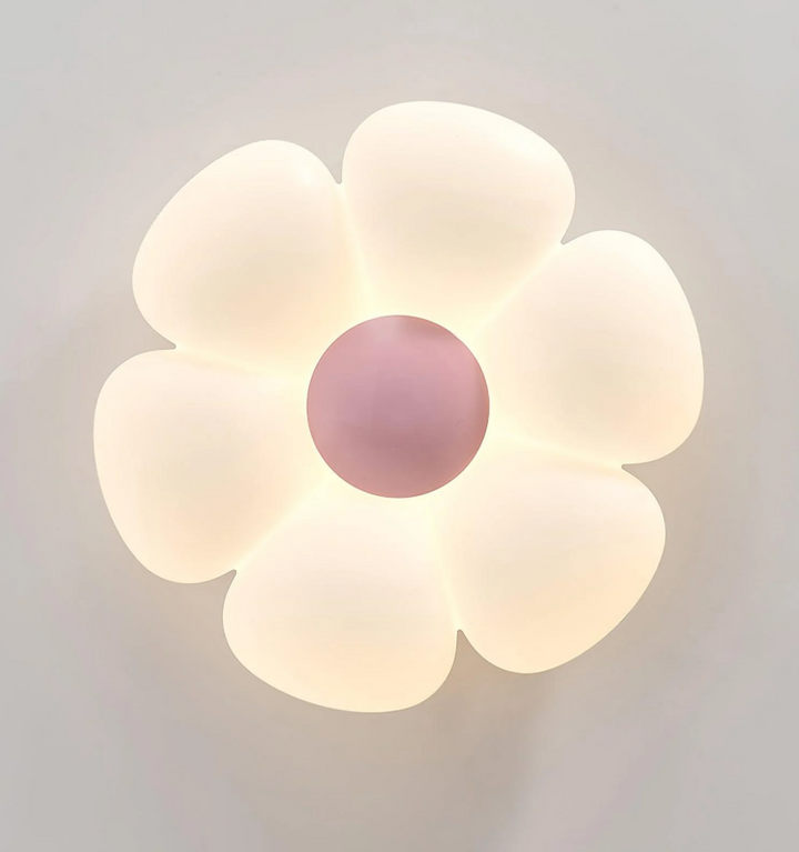 Six-leaf Flower Kids Room Ceiling Lamp