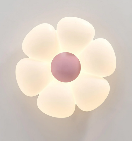 Six-leaf Flower Kids Room Ceiling Lamp