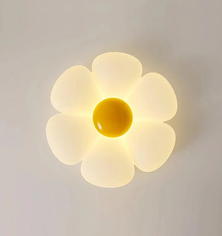 Six-leaf Flower Kids Room Ceiling Lamp