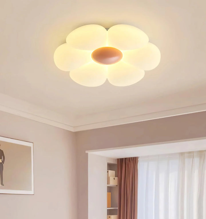 Six-leaf Flower Kids Room Ceiling Lamp