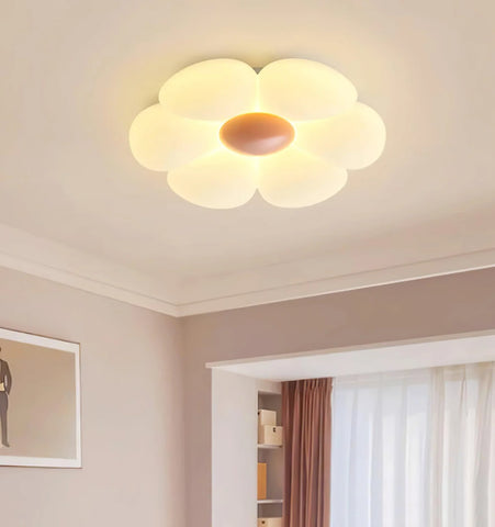 Six-leaf Flower Kids Room Ceiling Lamp