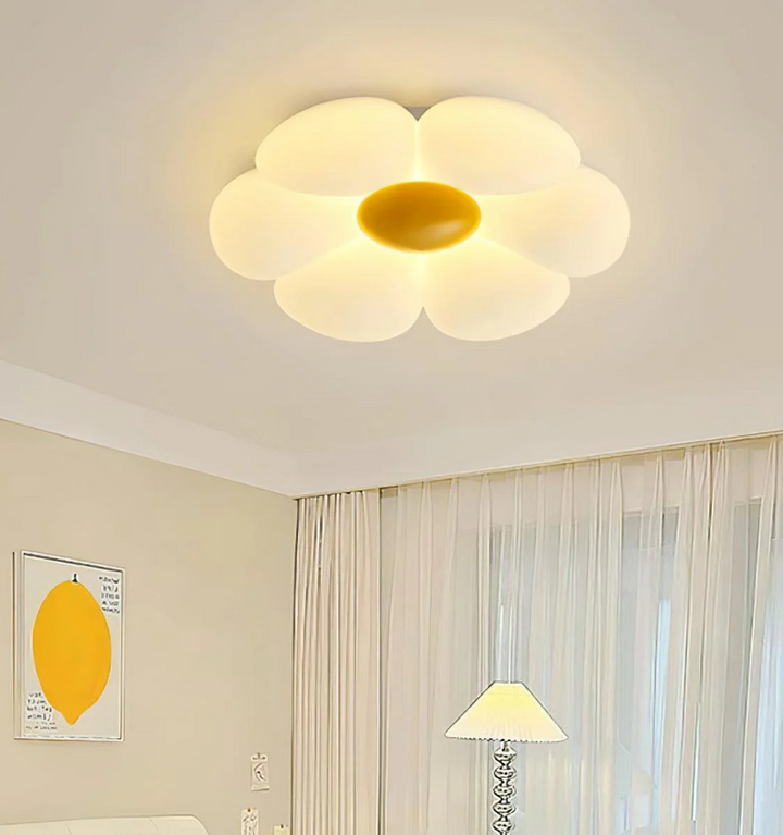 Six-leaf Flower Kids Room Ceiling Lamp