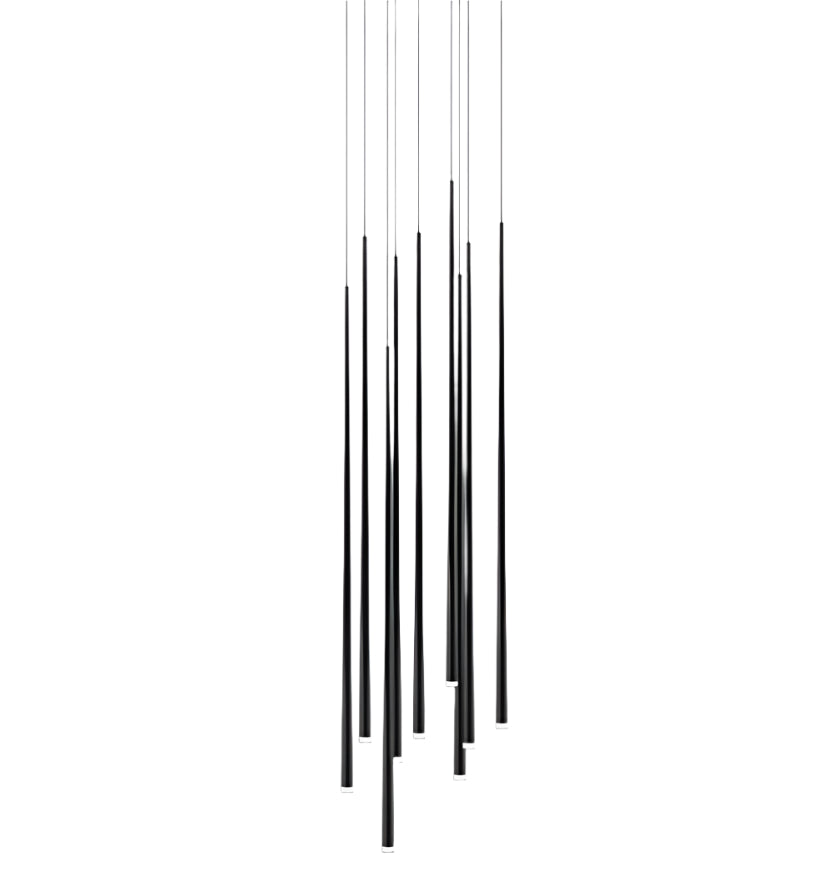 Slender Cone Pendant Light