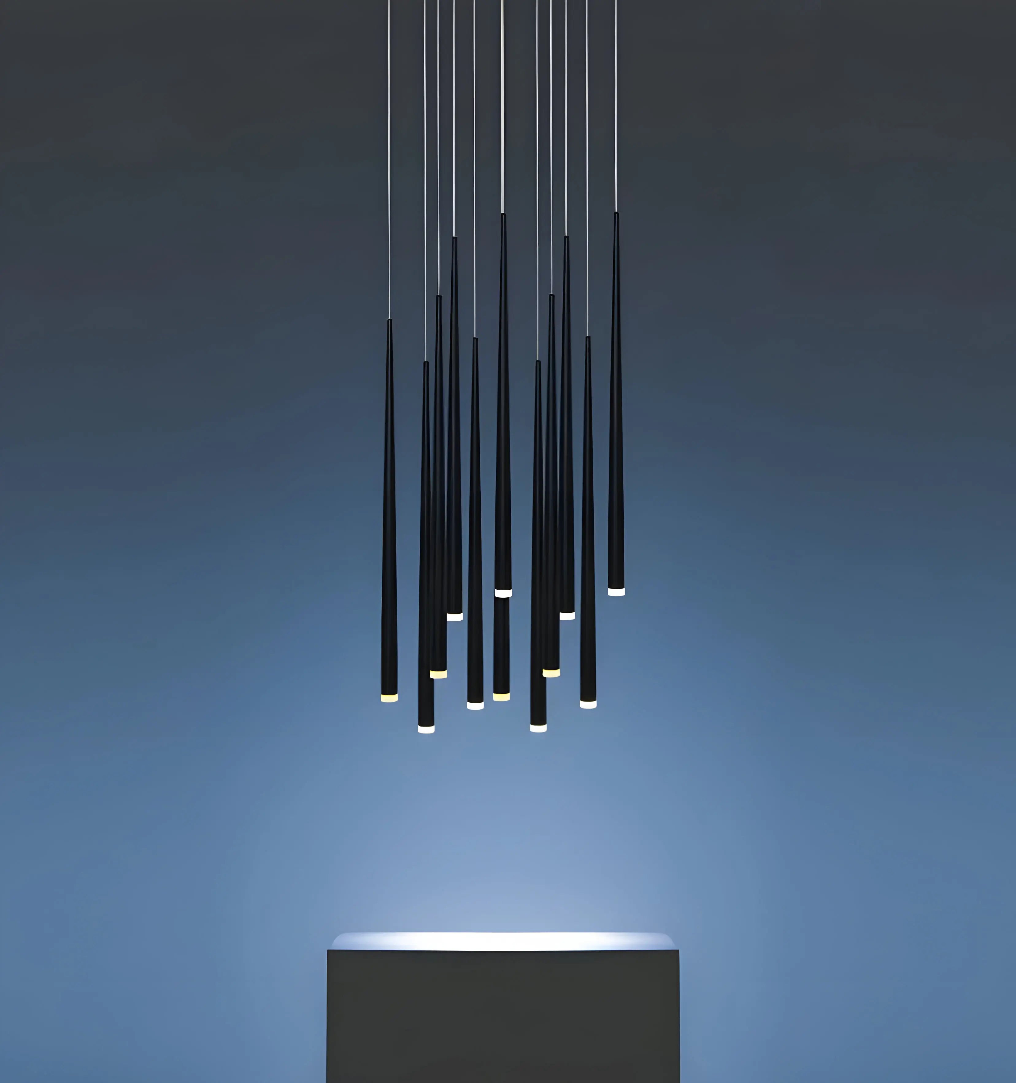 Slender Cone Pendant Light