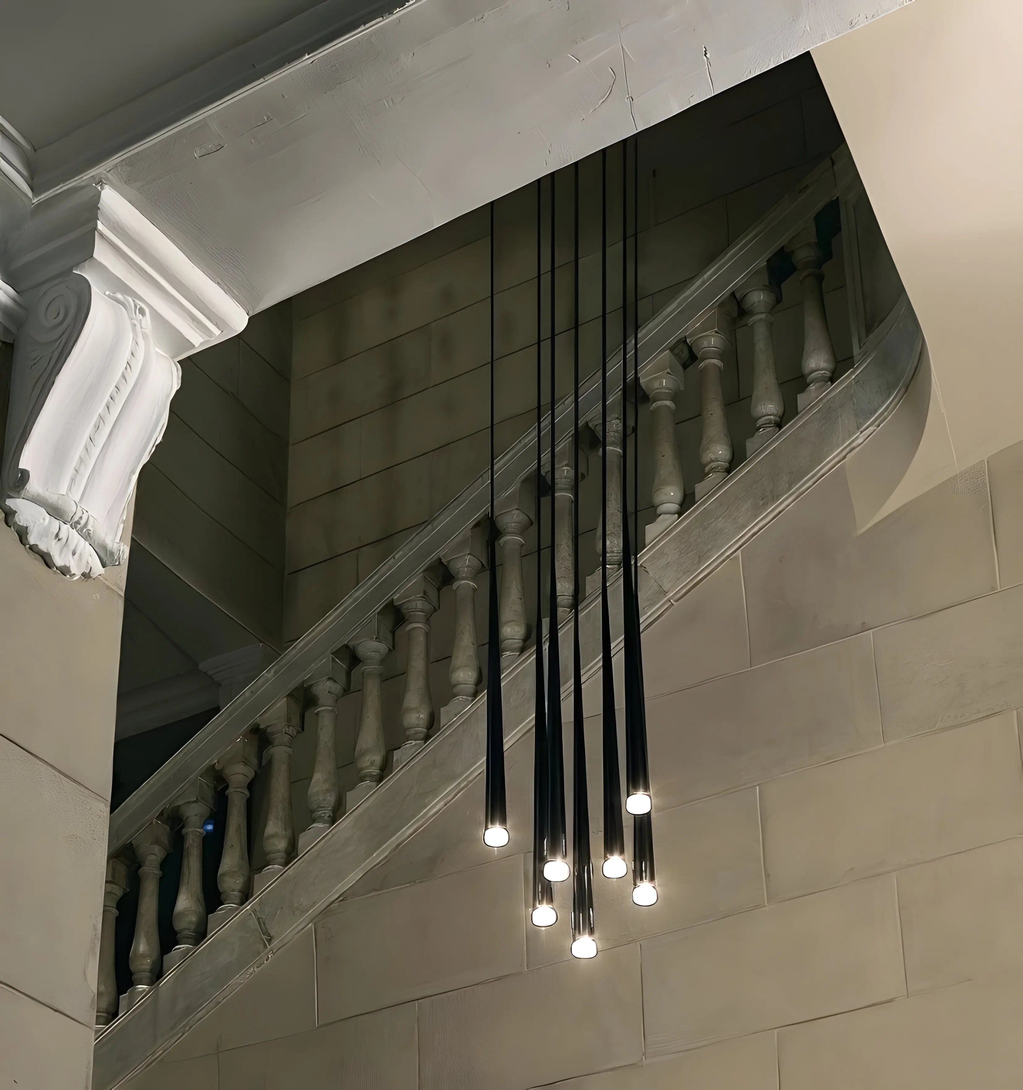 Slender Cone Pendant Light