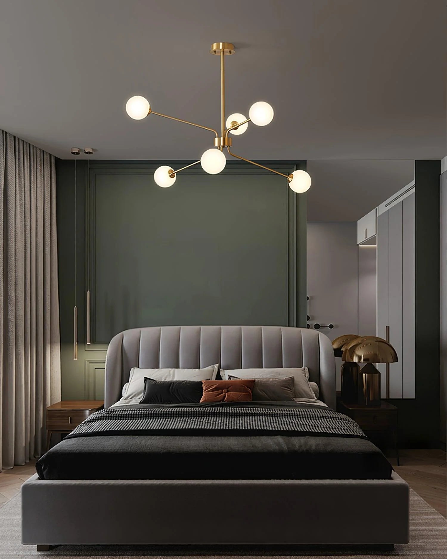 Solaire Arm Chandelier - Yiarolight