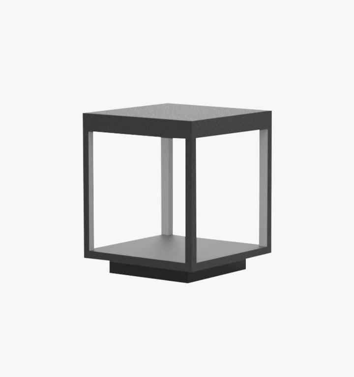 SQUARE FRAME FENCE POST GARDEN LIGHT