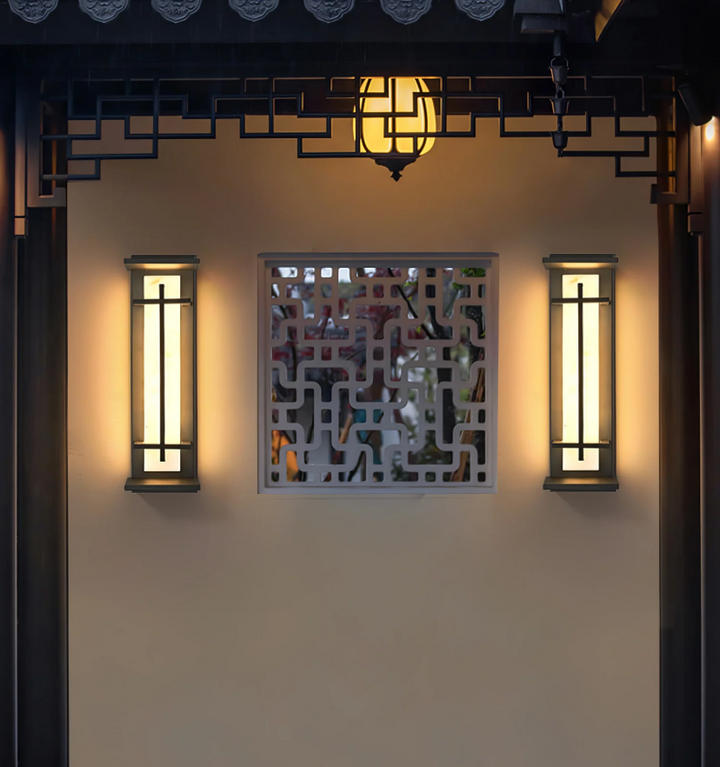 Square Outdoor Wall Light