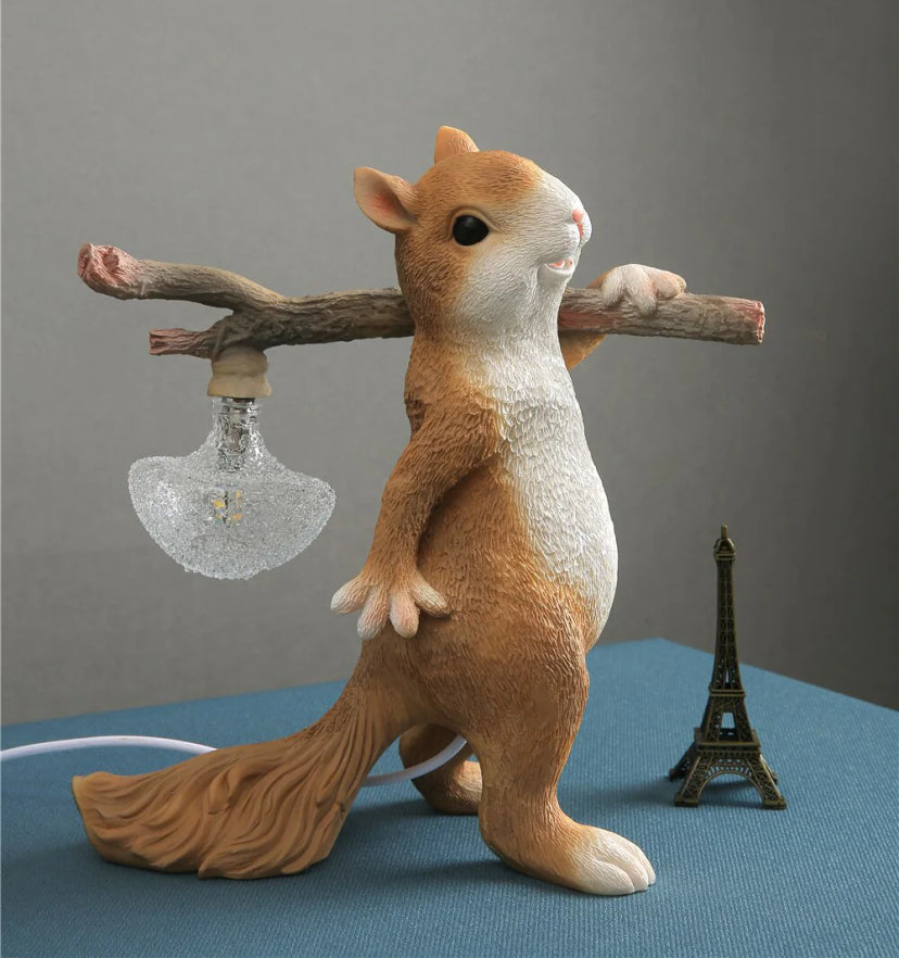 Squirrel Table Lamp