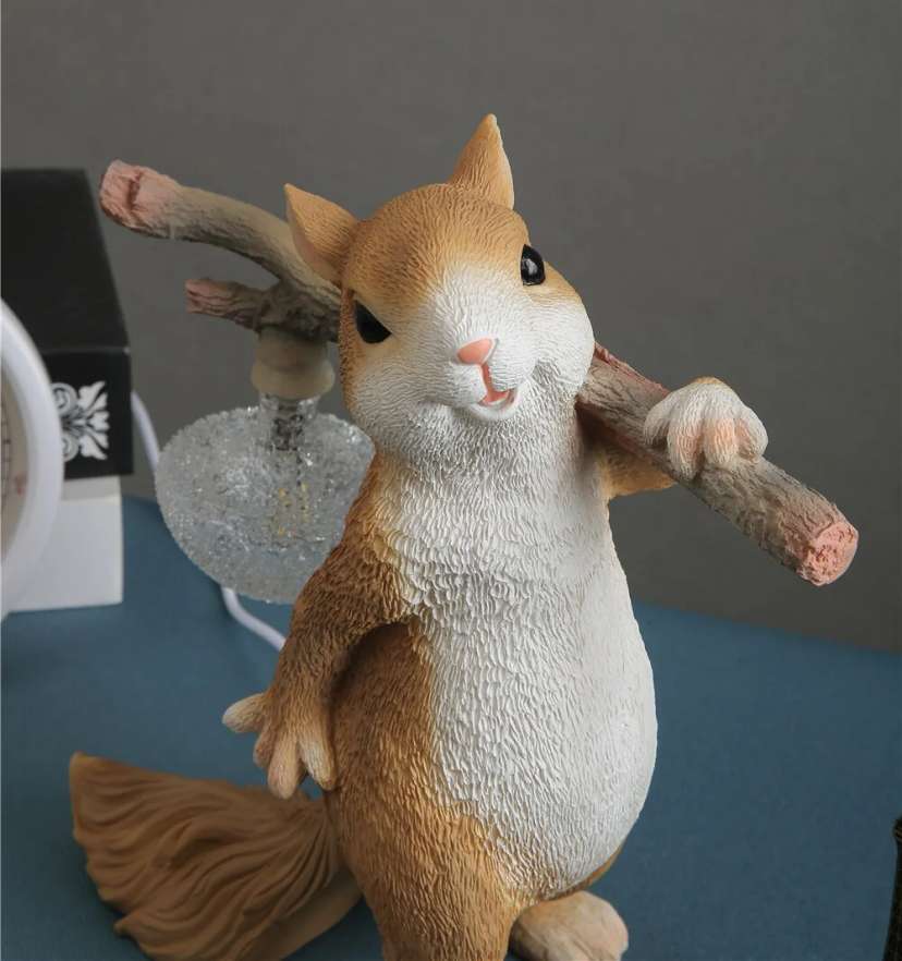 Squirrel Table Lamp