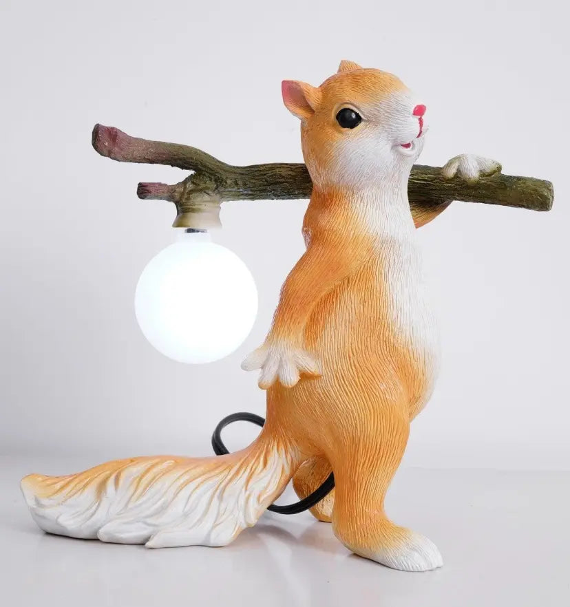 Squirrel Table Lamp