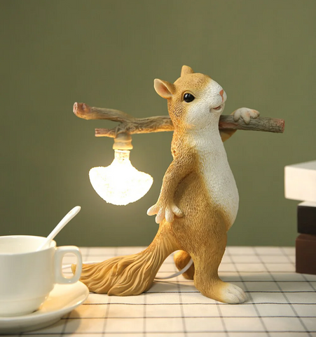 Squirrel Table Lamp