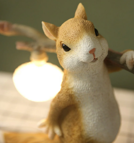 Squirrel Table Lamp