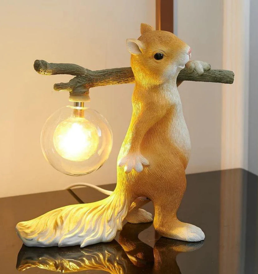 Squirrel Table Lamp