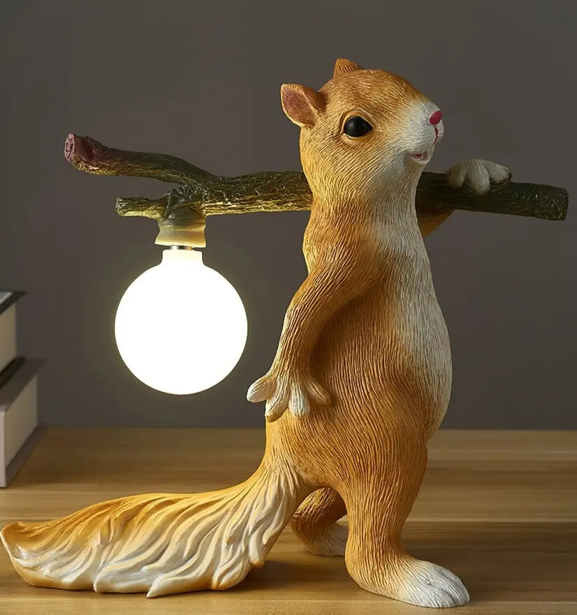 Squirrel Table Lamp