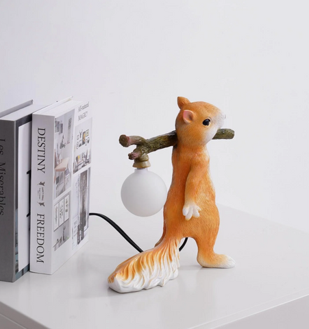 Squirrel Table Lamp