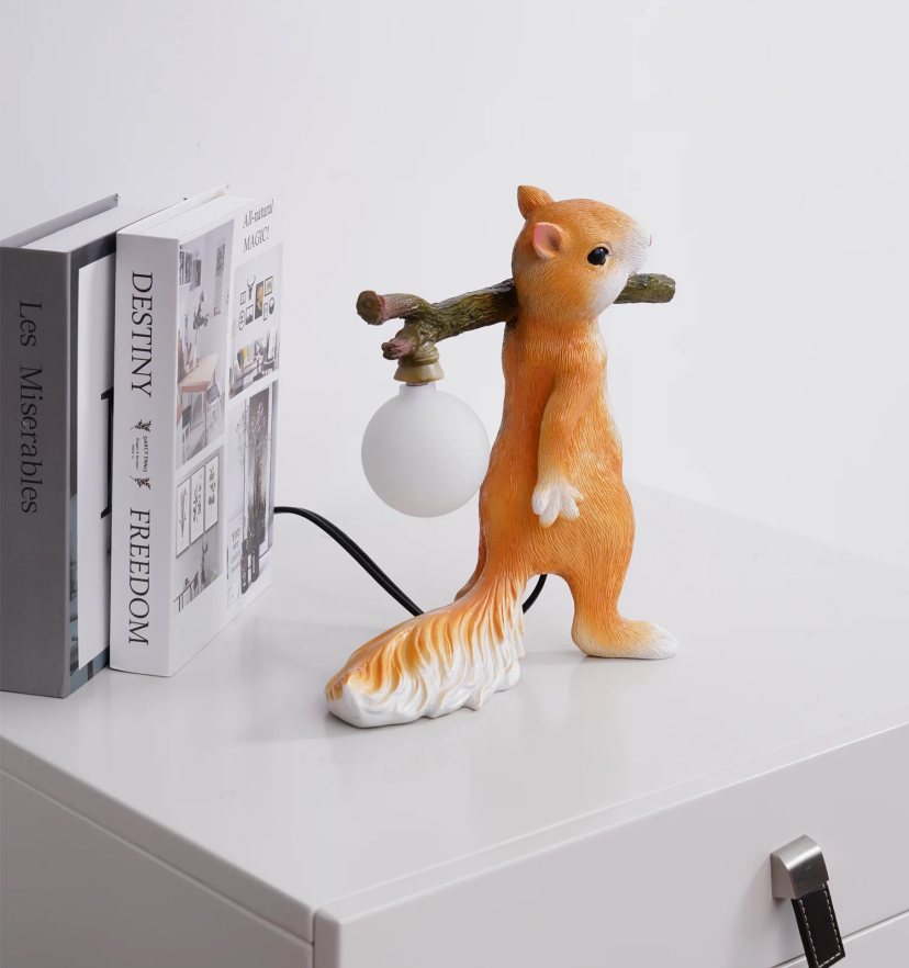 Squirrel Table Lamp