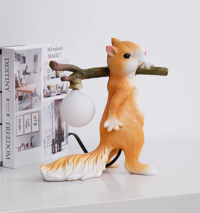 Squirrel Table Lamp