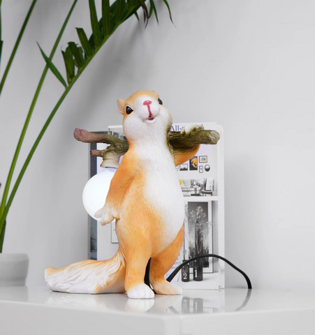 Squirrel Table Lamp