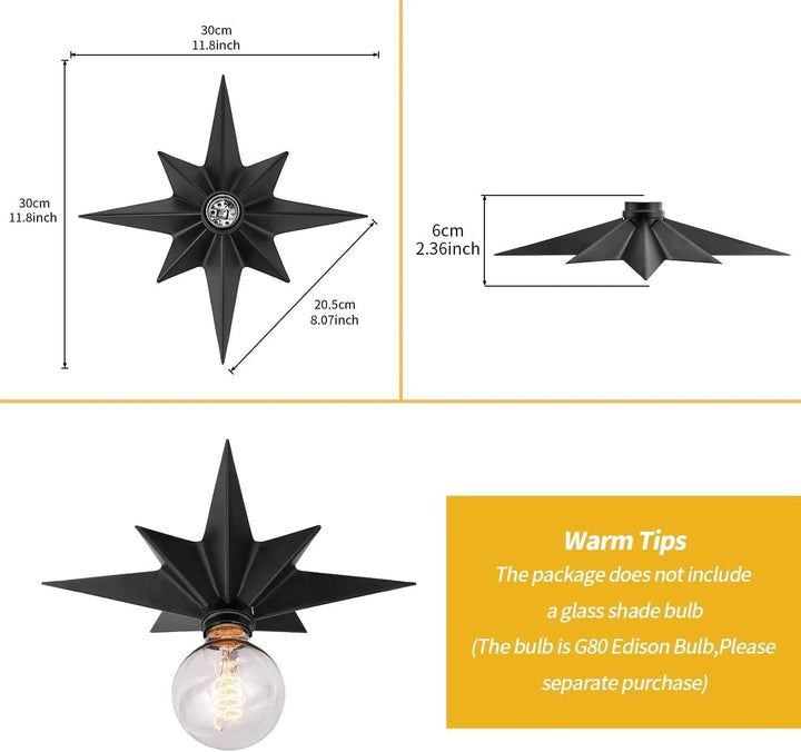 STAR CEILING LIGHT