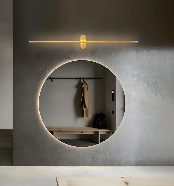 STICK SHAPED METAL WALL LAMP