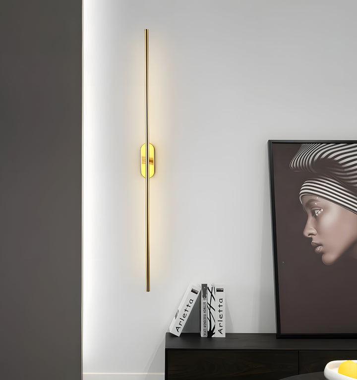 STICK SHAPED METAL WALL LAMP