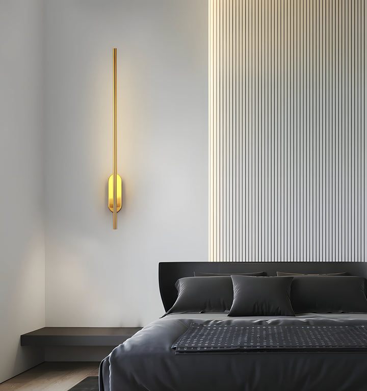 STICK SHAPED METAL WALL LAMP