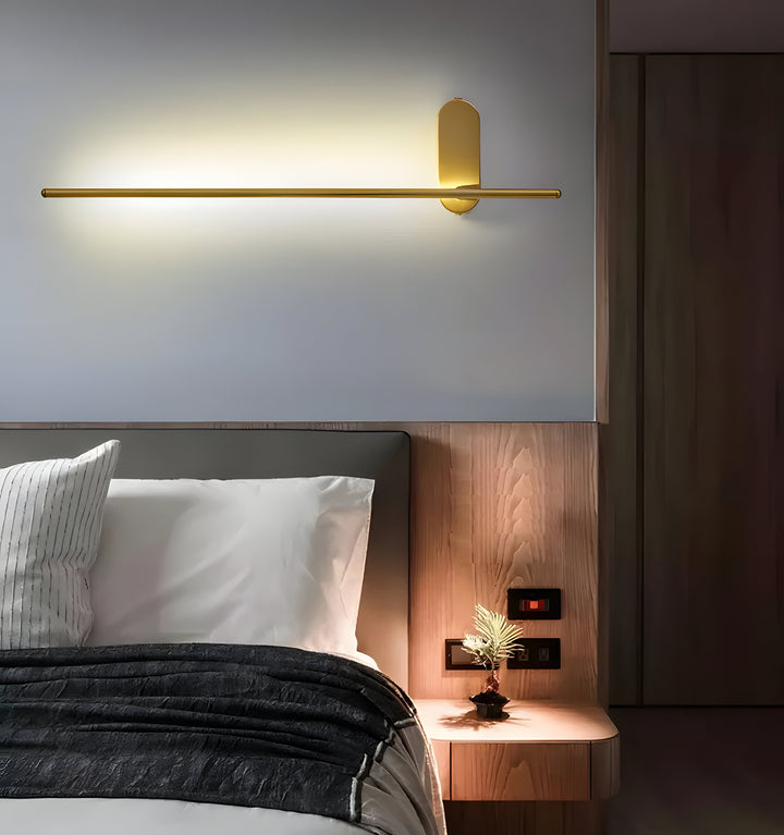 STICK SHAPED METAL WALL LAMP