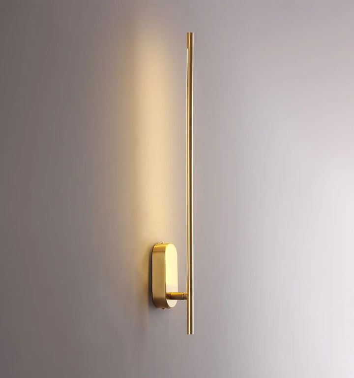 STICK SHAPED METAL WALL LAMP