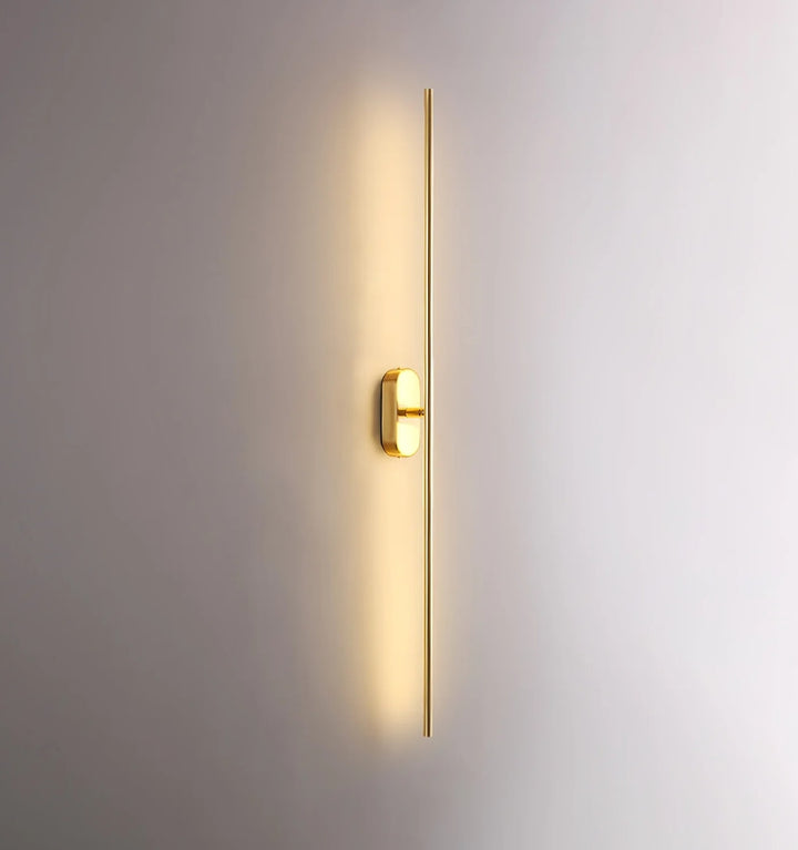 STICK SHAPED METAL WALL LAMP