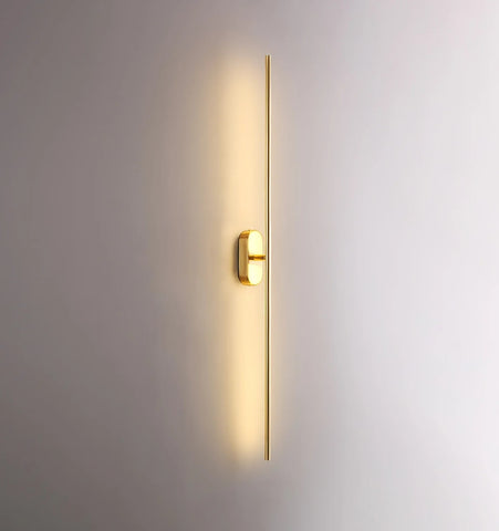 STICK SHAPED METAL WALL LAMP