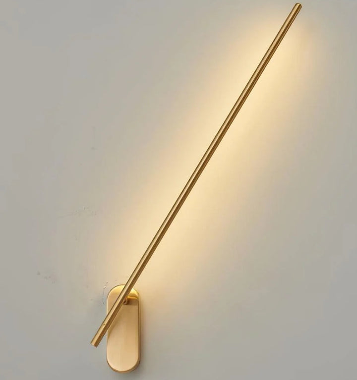 STICK SHAPED METAL WALL LAMP