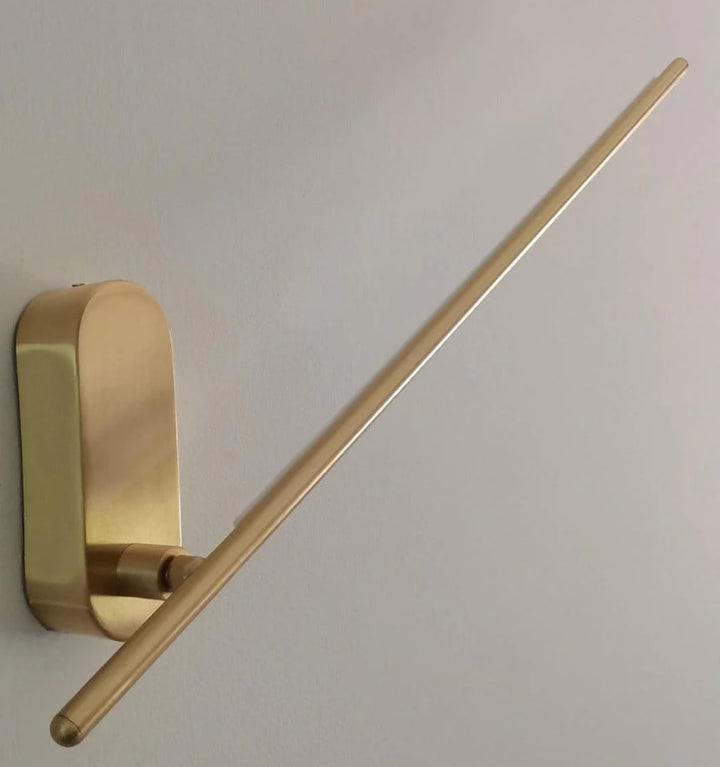 STICK SHAPED METAL WALL LAMP