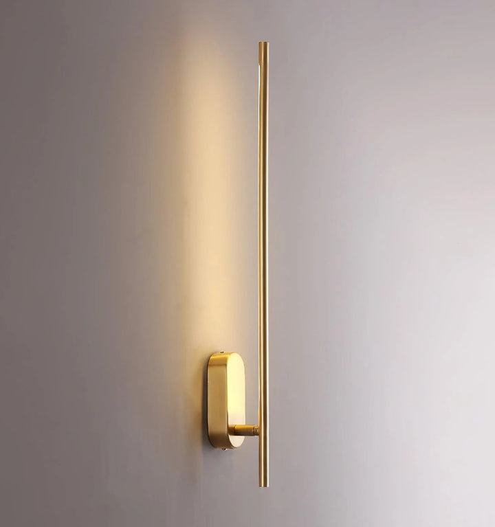 STICK SHAPED METAL WALL LAMP