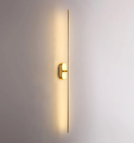 STICK SHAPED METAL WALL LAMP
