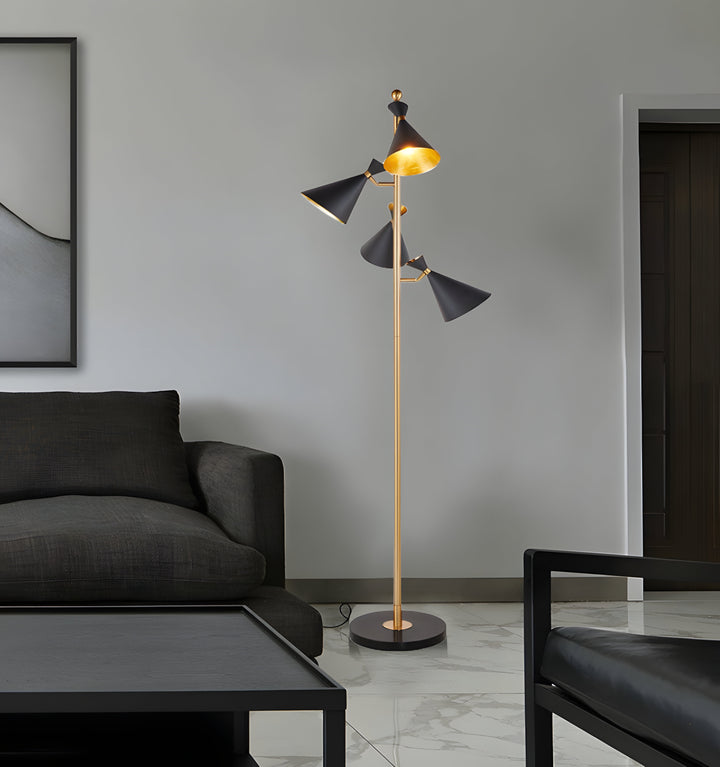 STILNOVO ADJUSTABLE FLOOR LAMP