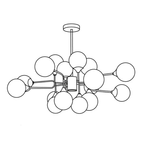Stilnovo Chandelier