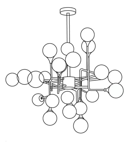 Stilnovo Chandelier