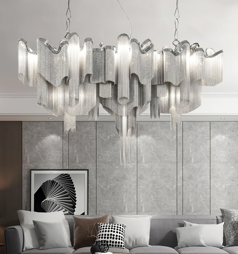 Stream Chain Chandelier