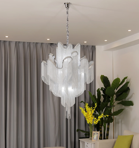 Stream Chain Chandelier