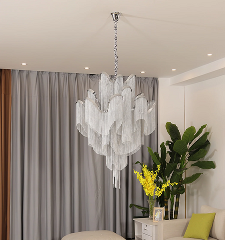 Stream Chain Chandelier