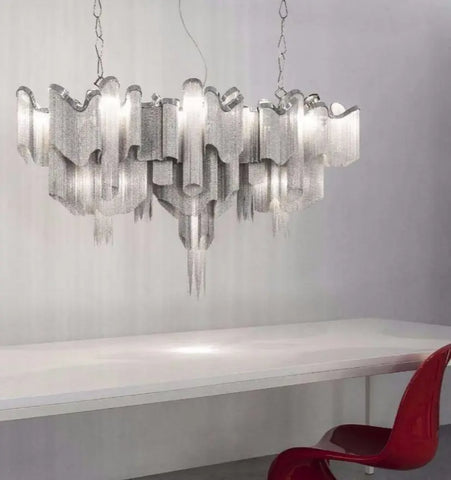 Stream Chain Chandelier