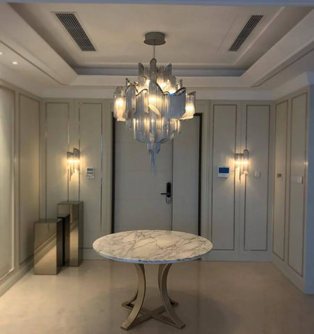 Stream Chain Chandelier