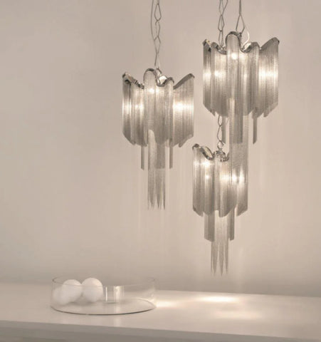 Stream Chain Chandelier